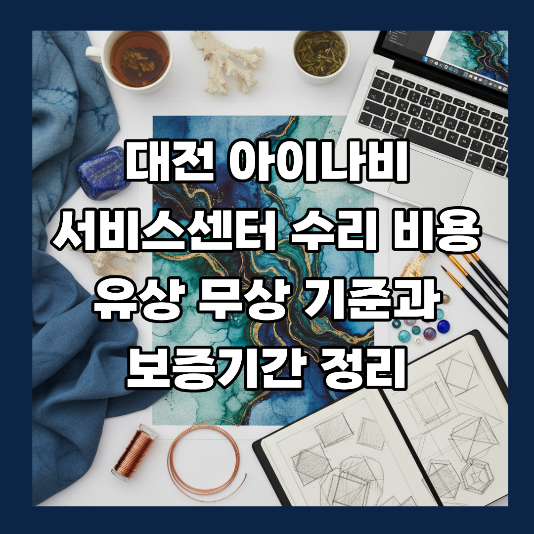 대전 아이나비 서비스센터 수리 비용 유상 무상 기준과 보증기간 정리